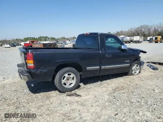 2000 Chevrolet Silverado 1500 with VIN 1GCEC14W5YZ146449, listed as a Copart auction lot 48959195 with 257,445 mi miles and Salvage Title. Bid and sale history available at carsss.com. Image 3.