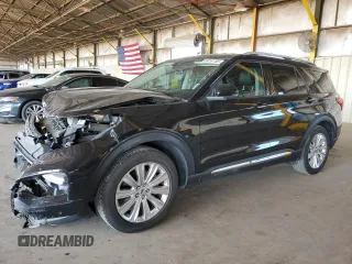 2022 Ford Explorer Limited with VIN 1FMSK7FH0NGA70410, listed as a Copart auction lot 59757765 with 60,464 mi miles and Salvage title. Bid and sale history available at DreamBid. Image 1.