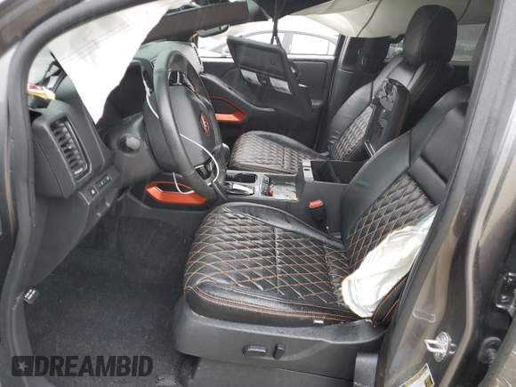 2024 Nissan Frontier Pro-4X with VIN 1N6ED1EK5RN627574, listed as a Copart auction lot 43977725 with 12,019 mi miles and Salvage title. Bid and sale history available at DreamBid. Image 7.