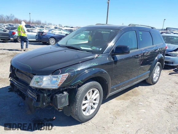2016 Dodge Journey SXT with VIN 3C4PDCBGXGT123087, listed as a IAAI auction lot 41869667 with 256,583 mi miles. Bid and sale history available at carsss.com. Image 18.