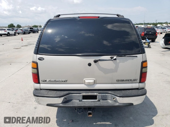 2005 Chevrolet Suburban LT with VIN 1GNFK16Z05J174384, listed as a Copart auction lot 82941113 with Not provided miles and Salvage title. Bid and sale history available at DreamBid. Image 6.