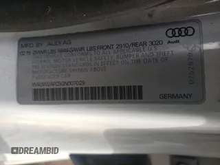 2016 Audi S7 with VIN WAUW2AFC5GN007029, listed as a Copart auction lot 77480764 with 105,830 mi miles and Salvage Title. Bid and sale history available at carsss.com. Image 13.