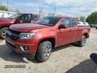 2016 Chevrolet Colorado 4WD Z71 z VIN 1GCHTDE39G1302895, wystawiony jako Copart lot #57353525 z przebiegiem 154 587 mil mil oraz Czysty tytuł • Clean title. Historia ofert i sprzedaży dostępna na DreamBid. Obrazek 1.