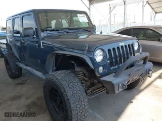 2016 Jeep Wrangler Unlimited Sport with VIN 1C4BJWDGXGL342094, listed as a IAAI auction lot 41979891 with 133,870 mi miles. Bid and sale history available at carsss.com. Image 1.