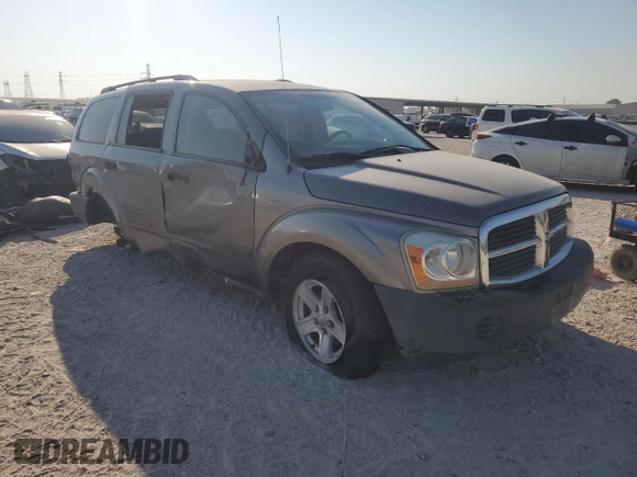 2005 Dodge Durango SXT with VIN 1D4HD38K35F512020, listed as a Copart auction lot 74292234 with 164,075 mi miles and Salvage title. Bid and sale history available at DreamBid. Image 4.