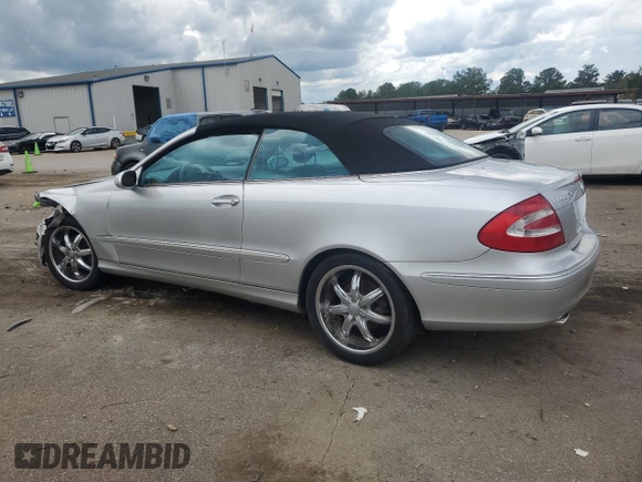 2004 Mercedes-Benz CLK 320 with VIN WDBTK65GX4T017827, listed as a Copart auction lot 71733924 with 139,585 mi miles and Salvage Title. Bid and sale history available at DreamBid. Image 2.