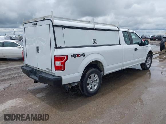 2020 Ford F-150 XL with VIN 1FTFX1E52LKD23054, listed as a IAAI auction lot 42434983 with 132,261 mi miles and . Bid and sale history available at DreamBid. Image 4.