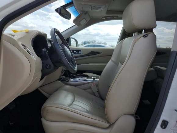 2015 Infiniti QX60 with VIN 5N1AL0MN7FC560196, listed as a Copart auction lot 75394234 with 0 mi miles and Non Repairable. Bid and sale history available at carsss.com. Image 7.