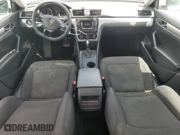 2017 Volkswagen Passat S with VIN 1VWAT7A3XHC070156, listed as a Copart auction lot 59596505 with 202,446 mi miles and Salvage title. Bid and sale history available at DreamBid. Image 8.