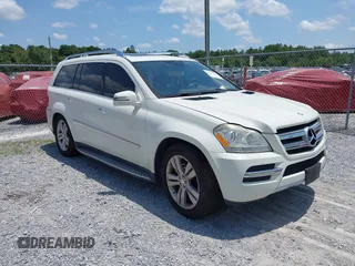 2012 Mercedes-Benz GL 450 z VIN 4JGBF7BE9CA764609, wystawiony jako IAAI lot #42254549 z przebiegiem 177 489 mil mil oraz . Historia ofert i sprzedaży dostępna na DreamBid. Obrazek 1.
