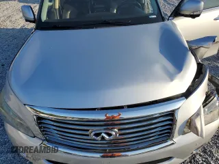 2012 Infiniti QX56 7-passenger with VIN JN8AZ2NF4C9519253, listed as a Copart auction lot 75007404 with 192,551 mi miles and Salvage Title. Bid and sale history available at carsss.com. Image 13.