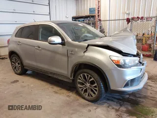 2016 Mitsubishi Outlander Sport 2.4 ES with VIN JA4AR3AW7GZ033432, listed as a IAAI auction lot 41375756 with 117,409 mi miles. Bid and sale history available at carsss.com. Image 1.