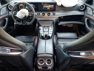 2019 Mercedes-Benz AMG GT with VIN WDD7X8KBXKA001148, listed as a Copart auction lot 87696245 with 40,492 mi miles and Salvage Title. Bid and sale history available at carsss.com. Image 8.