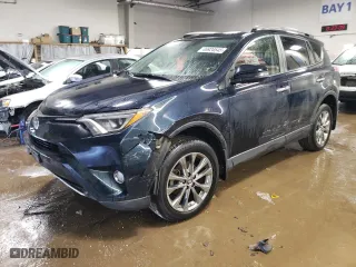 2018 Toyota RAV4 Limited with VIN JTMDFREV7JJ183448, listed as a Copart auction lot 46924545 with 87,916 mi miles and Clean Title. Bid and sale history available at carsss.com. Image 1.