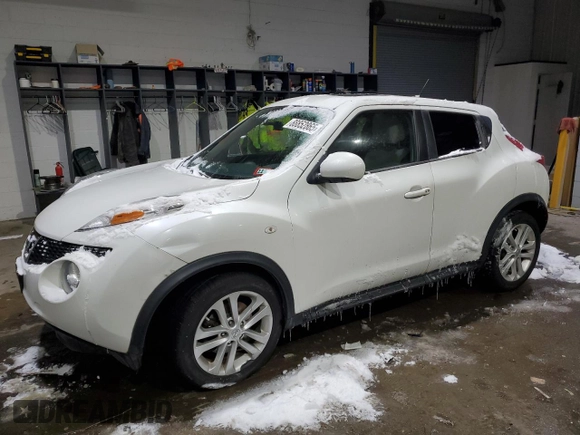 2014 Nissan Juke S with VIN JN8AF5MV7ET358230, listed as a Copart auction lot 88852865 with 84,760 mi miles and Salvage Title. Bid and sale history available at carsss.com. Image 1.