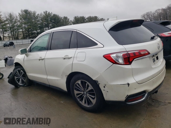 2017 Acura RDX w/Advance Pkg with VIN 5J8TB4H74HL021087, listed as a Copart auction lot 45154125 with 166,104 mi miles and Salvage Title. Bid and sale history available at carsss.com. Image 2.