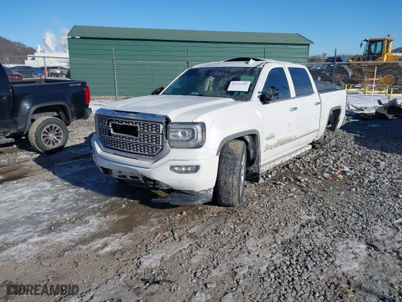 2018 GMC Sierra 1500 Denali with VIN 3GTU2PEC8JG519642, listed as a IAAI auction lot 41427185 with 111,596 mi miles. Bid and sale history available at carsss.com. Image 18.