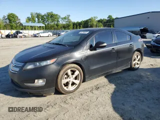 2012 Chevrolet Volt with VIN 1G1RB6E41CU103434, listed as a Copart auction lot 55796685 with 222,084 mi miles and Clean Title. Bid and sale history available at carsss.com. Image 1.