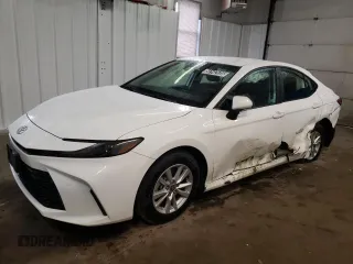 2025 Toyota Camry LE with VIN 4T1DAACK7SU033988, listed as a Copart auction lot 54142535 with 9,716 mi miles and Clean Title. Bid and sale history available at carsss.com. Image 1.