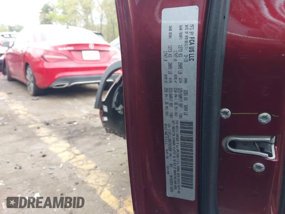 2019 Jeep Cherokee Latitude Plus with VIN 1C4PJLLB9KD434990, listed as a IAAI auction lot 41959477 with 96,283 mi miles and . Bid and sale history available at DreamBid. Image 9.