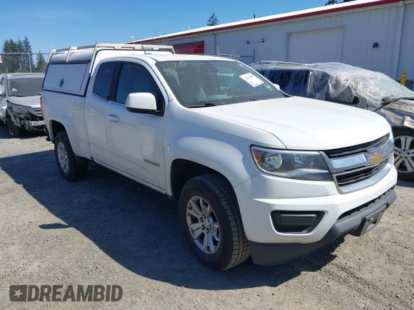 2020 Chevrolet Colorado 2WD LT with VIN 1GCHSCEN2L1141203, listed as a IAAI auction lot 42047089 with 98,358 mi miles. Bid and sale history available at carsss.com. Image 1.