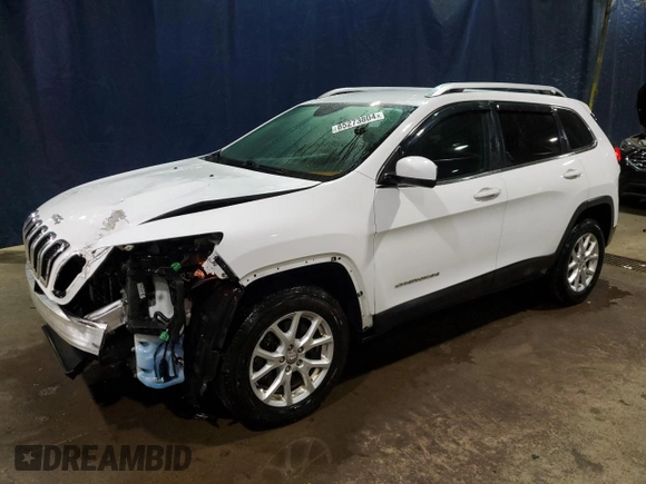 2016 Jeep Cherokee Latitude z VIN 1C4PJMCB0GW123336, wystawiony jako Copart lot #85273804 z przebiegiem 135 478 mil mil oraz Czysty tytuł • Clean title. Historia ofert i sprzedaży dostępna na DreamBid. Obrazek 1.