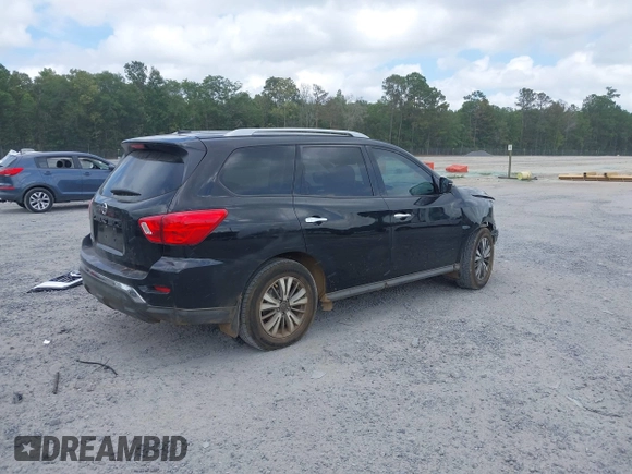 2018 Nissan Pathfinder SV with VIN 5N1DR2MN1JC677997, listed as a IAAI auction lot 42616602 with 181,529 mi miles and . Bid and sale history available at DreamBid. Image 4.