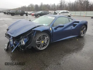 2018 Ferrari 488 z VIN ZFF79ALA9J0230170, wystawiony jako Copart lot #51774505 z przebiegiem 9598 mil mil oraz Szkody całkowita. Historia ofert i sprzedaży dostępna na DreamBid. Obrazek 1.