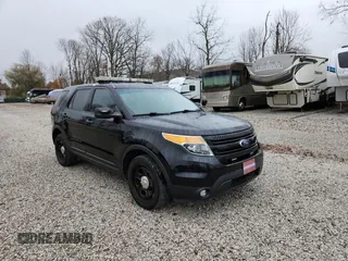 2015 Ford Utility Police Interceptor with VIN 1FM5K8AR4FGC51563, listed as a Copart auction lot 82467064 with 108,861 mi miles and Clean Title. Bid and sale history available at carsss.com. Image 1.
