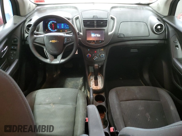 2015 Chevrolet Trax LS with VIN KL7CJPSB3FB244916, listed as a Copart auction lot 54825345 with 120,780 mi miles and Clean Title. Bid and sale history available at DreamBid. Image 8.