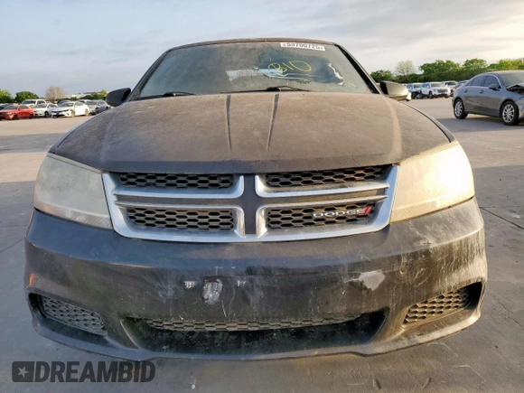 2013 Dodge Avenger SE with VIN 1C3CDZAB6DN506161, listed as a Copart auction lot 53700725 with Not Provided miles and Clean Title. Bid and sale history available at carsss.com. Image 5.