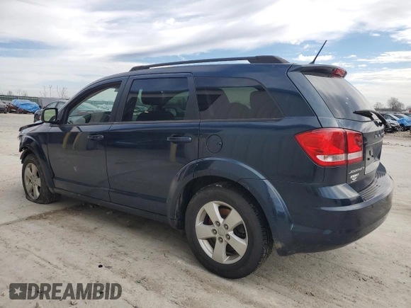 2014 Dodge Journey SE with VIN 3C4PDCAB9ET160165, listed as a Copart auction lot 46939765 with 182,191 mi miles and Salvage Title. Bid and sale history available at carsss.com. Image 2.