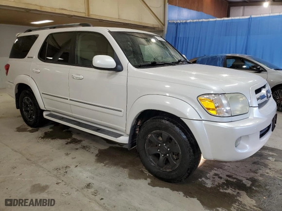 2006 Toyota Sequoia Limited with VIN 5TDZT38A16S267764, listed as a Copart auction lot 48574195 with 239,083 mi miles and Clean Title. Bid and sale history available at carsss.com. Image 4.