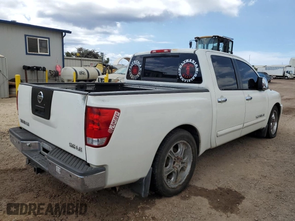 2005 Nissan Titan SE with VIN 1N6AA07A45N562362, listed as a Copart auction lot 70682294 with 229,467 mi miles and Clean Title. Bid and sale history available at DreamBid. Image 3.