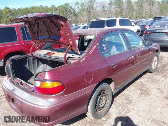 2001 Chevrolet Malibu with VIN 1G1ND52J116135573, listed as a IAAI auction lot 41627476 with 264,851 mi miles. Bid and sale history available at carsss.com. Image 4.