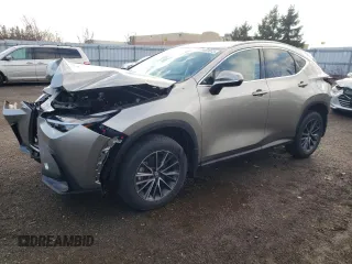 2022 Lexus NX with VIN 2T2ADCEZ0NC001885, listed as a Copart auction lot 74491073 with 17,433 mi miles. Bid and sale history available at carsss.com. Image 1.