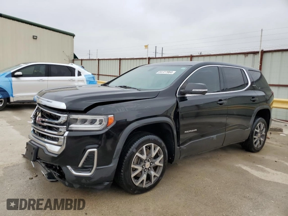 2020 GMC Acadia SLE with VIN 1GKKNKLS0LZ145658, listed as a Copart auction lot 84727964 with 42,556 mi miles and Salvage Title. Bid and sale history available at carsss.com. Image 1.