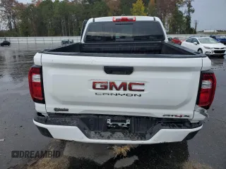 2024 GMC Canyon 4WD AT4X with VIN 1GTP6EEKXR1134879, listed as a Copart auction lot 80822964 with 12,567 mi miles and Salvage Title. Bid and sale history available at carsss.com. Image 6.