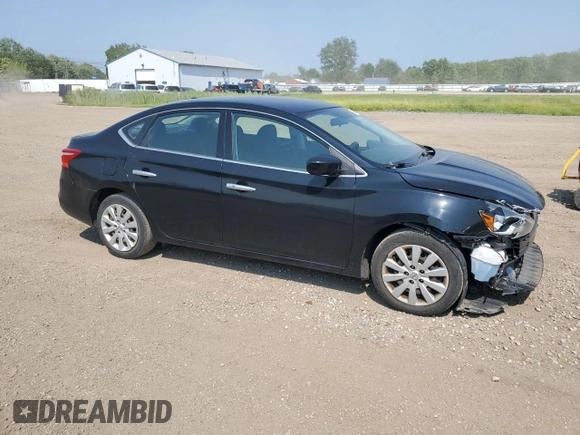 2017 Nissan Sentra SV with VIN 3N1AB7AP0HL706213, listed as a Copart auction lot 60421355 with 103,331 mi miles and Salvage title. Bid and sale history available at DreamBid. Image 4.