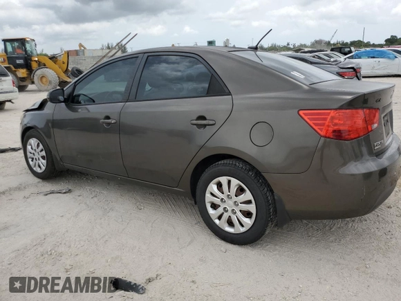 2011 Kia Forte EX with VIN KNAFU4A29B5460251, listed as a Copart auction lot 62419584 with 176,385 mi miles and Salvage Title. Bid and sale history available at carsss.com. Image 2.