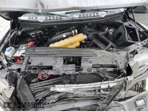 2017 Ford F-150 XL with VIN 1FTEW1CP6HFC55621, listed as a Copart auction lot 61406755 with 168,022 mi miles and Salvage title. Bid and sale history available at DreamBid. Image 11.