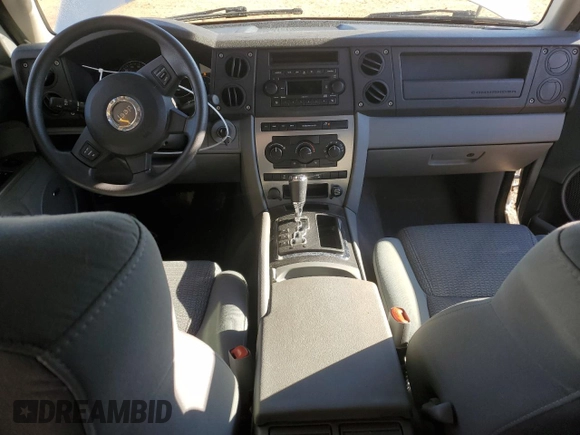 2007 Jeep Commander Sport with VIN 1J8HH48PX7C673254, listed as a Copart auction lot 88316325 with 107,899 mi miles and Salvage Title. Bid and sale history available at carsss.com. Image 8.