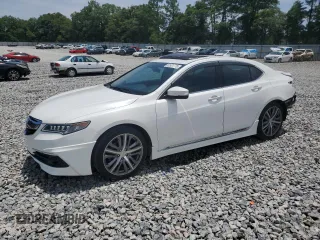 2015 Acura TLX Technology with VIN 19UUB2F54FA021352, listed as a Copart auction lot 62531775 with 69,066 mi miles and Salvage title. Bid and sale history available at DreamBid. Image 1.