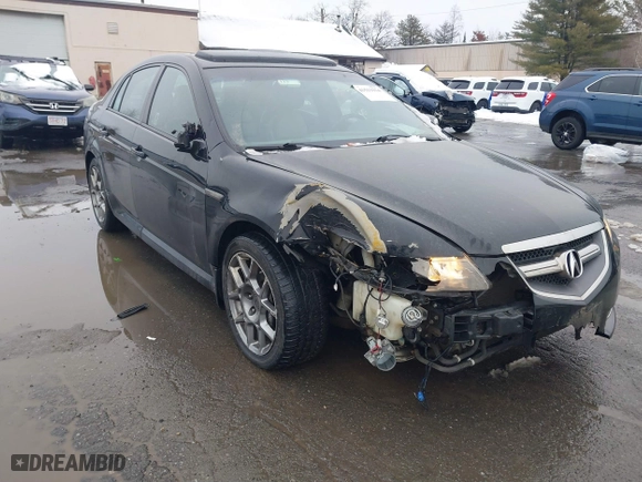 2007 Acura TL Type-S with VIN 19UUA76597A043591, listed as a IAAI auction lot 41513314 with 110,049 mi miles. Bid and sale history available at carsss.com. Image 6.