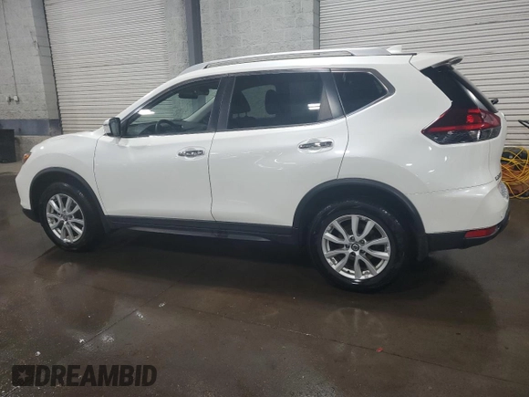 2020 Nissan Rogue S with VIN KNMAT2MV5LP540002, listed as a Copart auction lot 52497215 with 44,000 mi miles and Salvage Title. Bid and sale history available at DreamBid. Image 2.