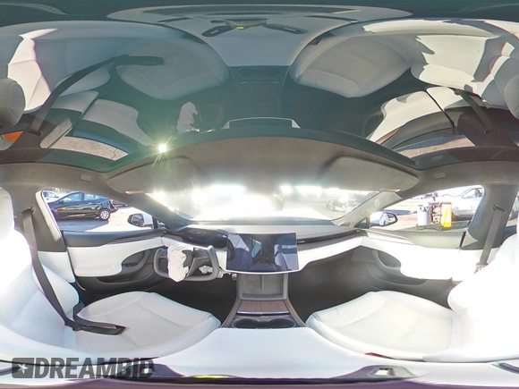 2022 Tesla Model S with VIN 5YJSA1E59NF469984, listed as a Copart auction lot 38543354 with Not provided miles and . Bid and sale history available at DreamBid. Image 13.
