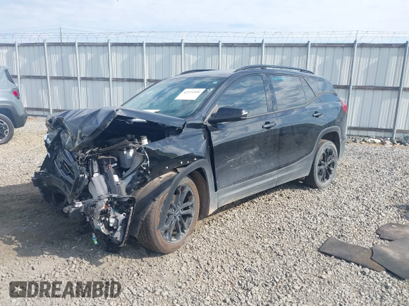 2019 GMC Terrain SLE z VIN 3GKALMEV8KL332270, wystawiony jako IAAI lot #42214909 z przebiegiem 110 458 mil mil oraz . Historia ofert i sprzedaży dostępna na DreamBid. Obrazek 2.