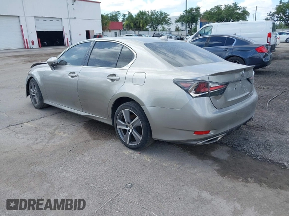 2016 Lexus GS 350 with VIN JTHCZ1BL6GA002483, listed as a IAAI auction lot 42512025 with 92,899 mi miles and . Bid and sale history available at DreamBid. Image 3.