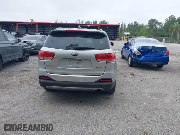 2016 Kia Sorento EX with VIN 5XYPH4A55GG041740, listed as a IAAI auction lot 41555876 with 166,255 mi miles. Bid and sale history available at carsss.com. Image 16.