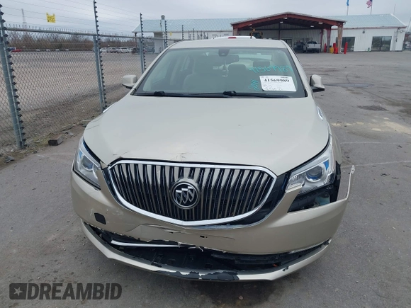 2014 Buick LaCrosse Leather with VIN 1G4GB5G31EF106205, listed as a IAAI auction lot 41569989 with 118,968 mi miles and . Bid and sale history available at DreamBid. Image 12.